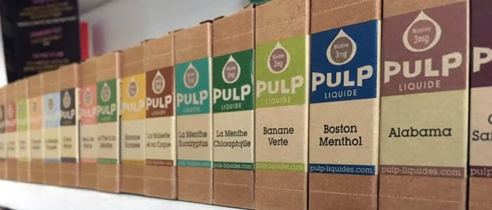 E Liquides de la gamme PulP Original